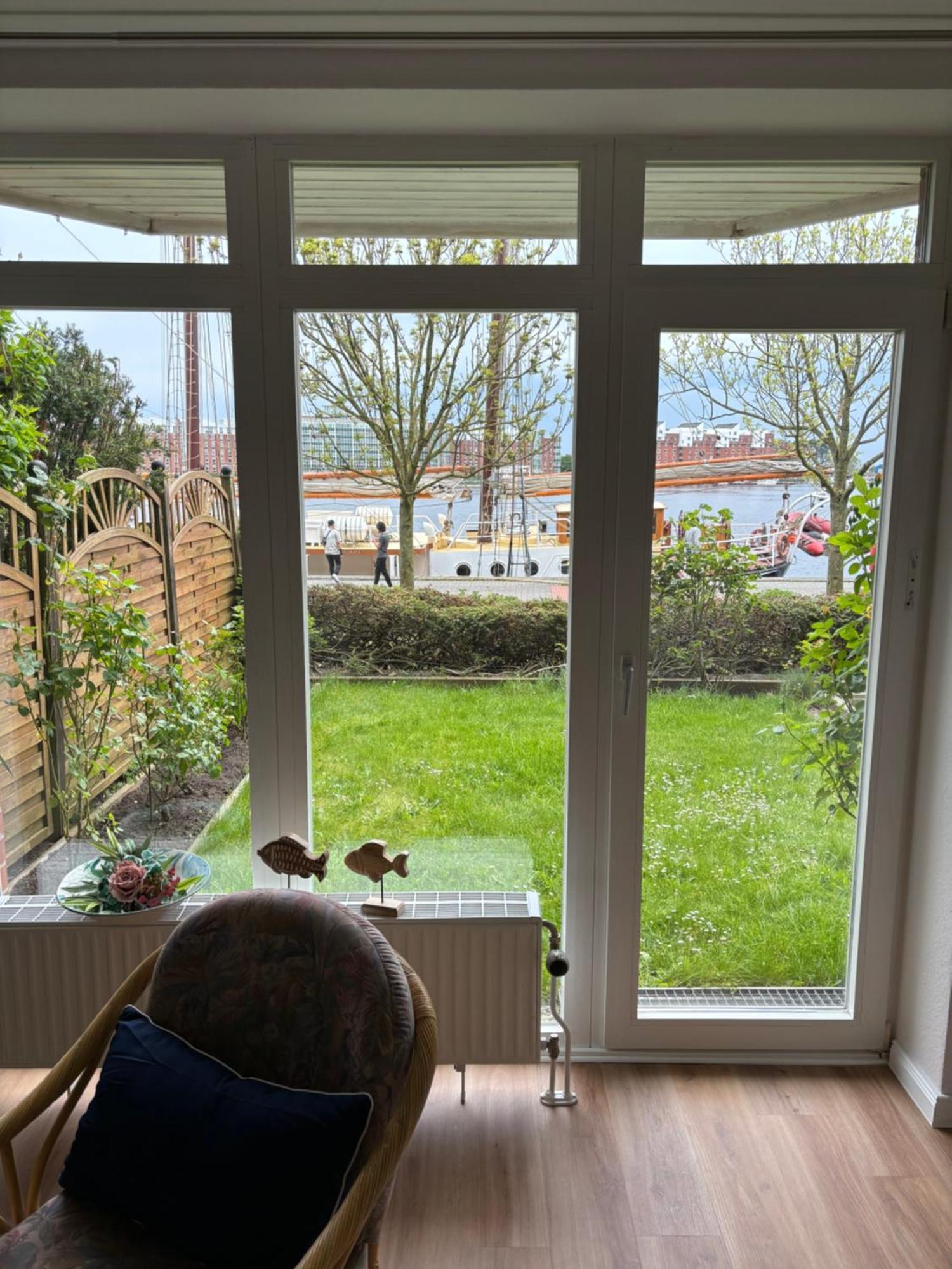 Ferienwohnung Havenblick Wilhelmshaven Exterior foto